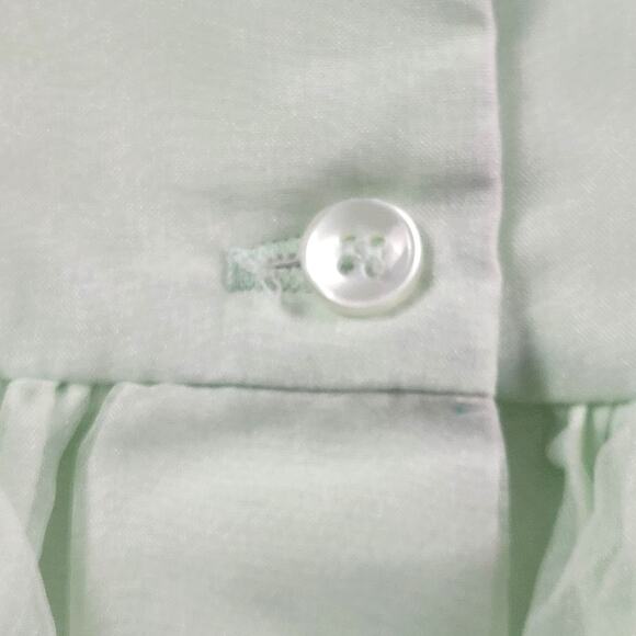 Vintage Bryan & Co Baby Girl Sage Green Tulle Dress Size 48 Mo - Picture 9 of 10